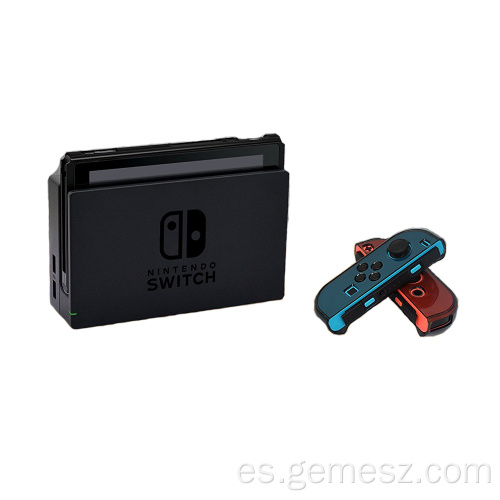 Estuche transparente de cristal duro para consola Nintendo Switch